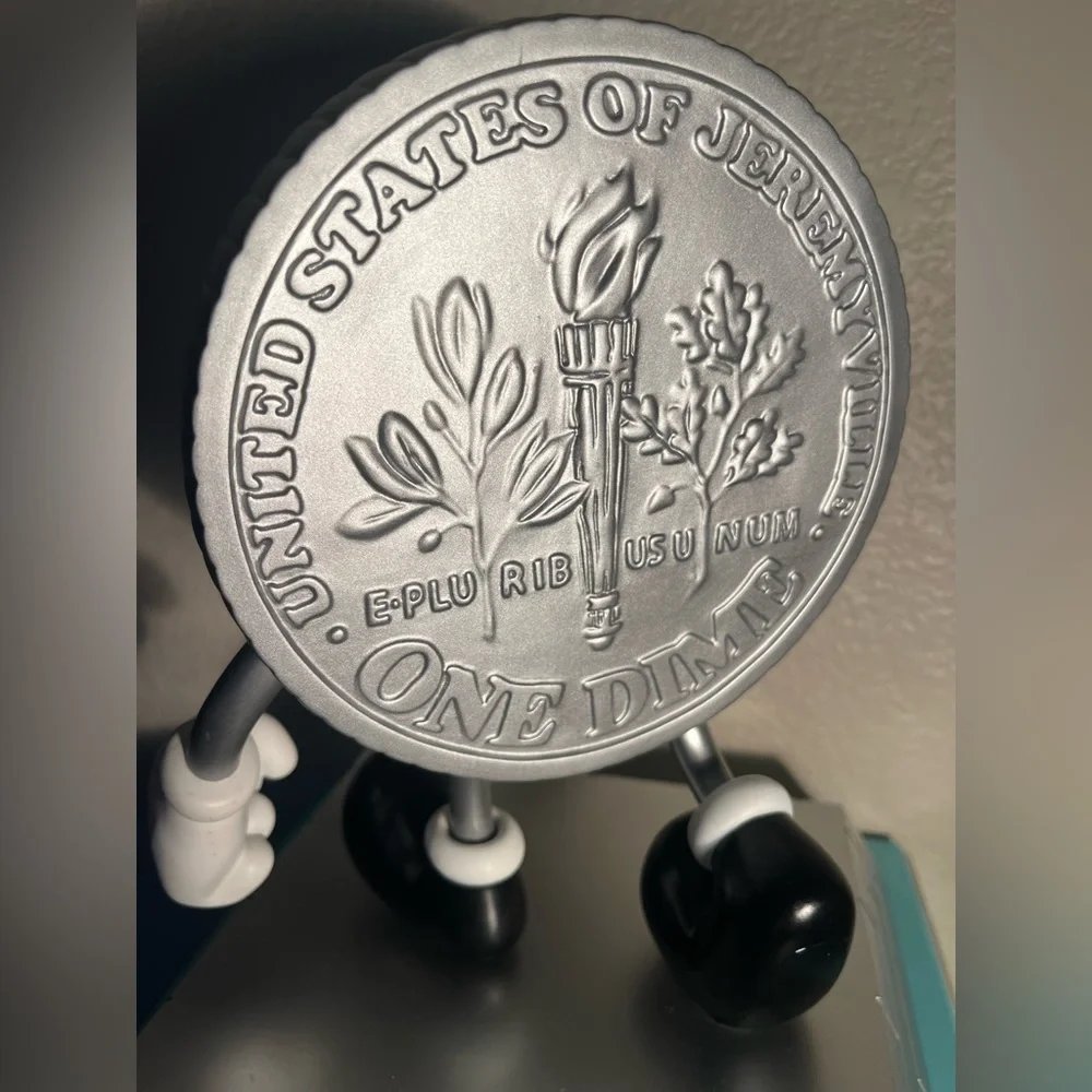 kid robot x JEREMY VILLE - ART dime piece 🩶🩶🩶🩶🩶🩶🩶🩶🩶🩶🩶🩶🩶🩶🩶🩶🩶🩶🩶 - Picture 6 of 7